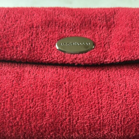 new Vintage Liz Claiborne festive chenille like fabric clutch wallet bags - Picture 4 of 7